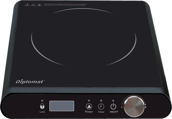 Електрически котлон DIPLOMAT DGC B1822 BLACK