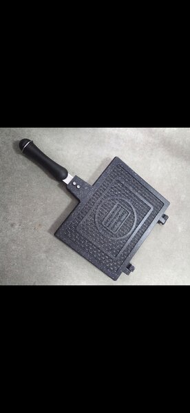 Двоен грил тиган чугунен лукс