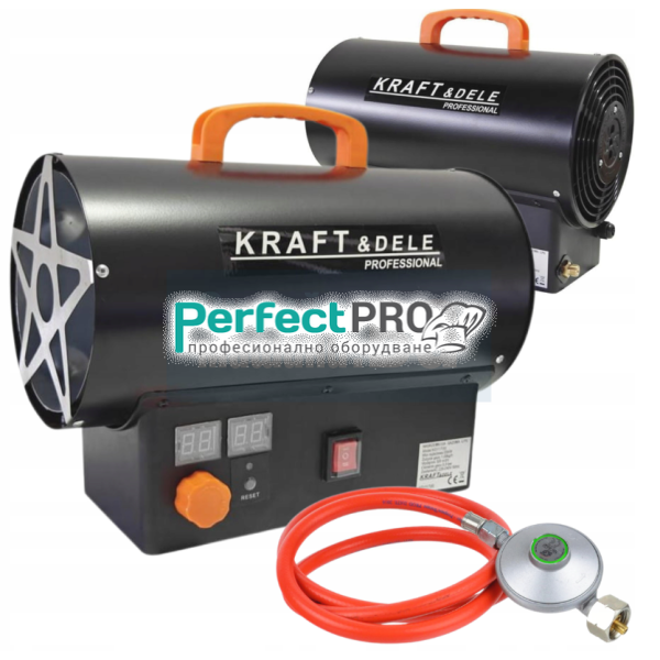 Калорифер Kraft & Dele 25 kw  с терморегулатор
